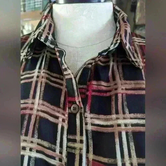 NWOT Emma & Michele Shirt Dress Size L - Picture 9 of 11